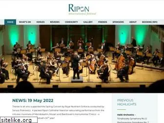 riponinternationalfestival.com