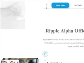 ripplealphawallet.com