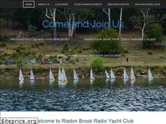 risdonbrookradioyachtclub.com