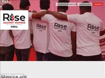 riseagainsthungerindia.org