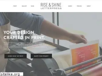 riseandshinepaper.com