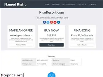 riseresort.com