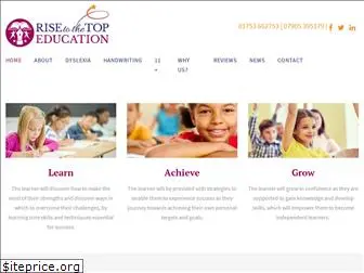 risetothetopeducation.co.uk