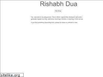 rishabhdua.com