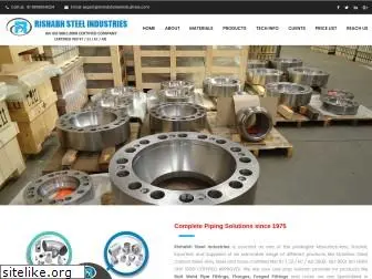 rishabhsteelindustries.com