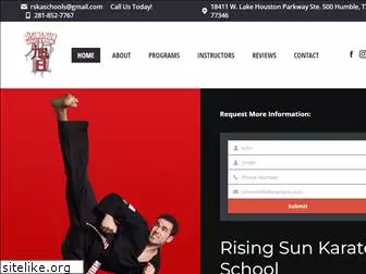 risingsunkarateschool.com