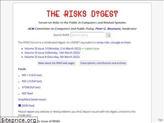 risks.org