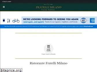 ristorantefratellimilano.com