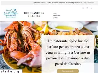 ristorantelavilletta.com