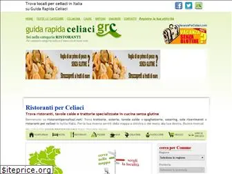 ristorantiperceliaci.net