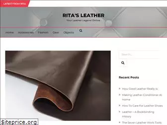 ritasleather.com