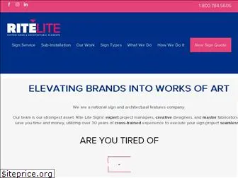 ritelitesigns.com