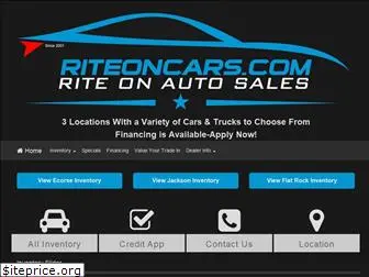 riteonautosales.com