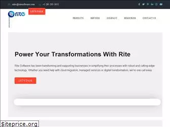 ritesoftware.com
