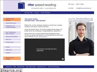 ritterspeedreading.de