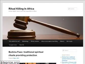 ritualkillinginafrica.org