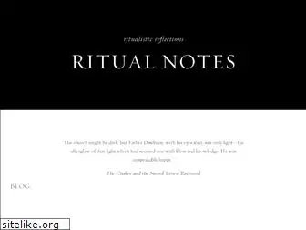 ritualnotes.com