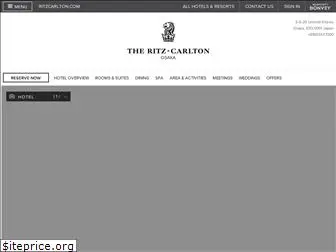 ritzcarltonosaka.com