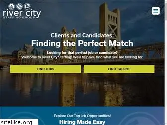 rivercitystaffing.com