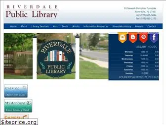 riverdalelibrary.org