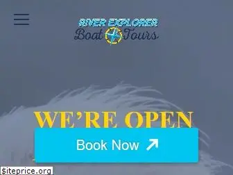 riverexplorerboattours.com