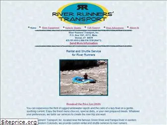 riverrunnerstransport.com