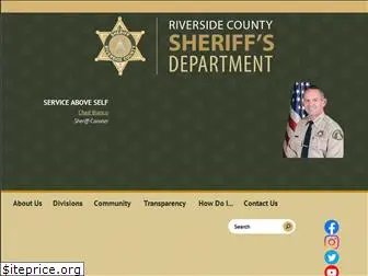 riversidesheriff.org