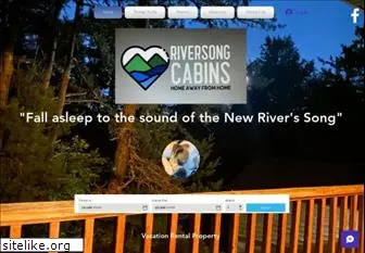 riversongcabins.com