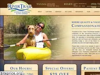 rivertrailahandpetlodge.com