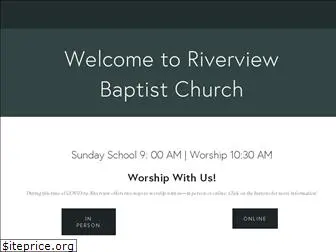 riverviewbaptist.net