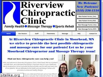 riverviewchiromoorhead.com