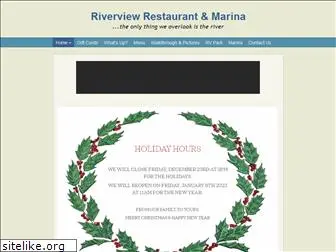 riverviewrestaurantandmarina.com