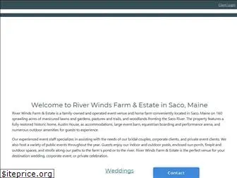 riverwindsfarmandestate.com