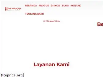 rizplakatjaya.com