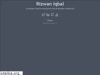 rizwaniqbal.com