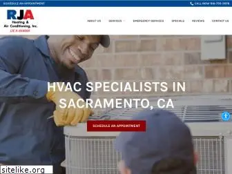 rjaheatingandair.net