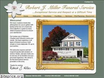 rjmillerfunerals.net