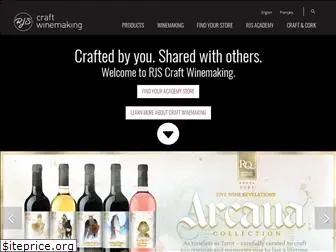 rjscraftwinemaking.com