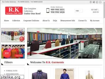 rkgarments.com