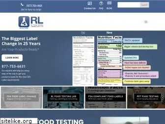 rlfoodtestinglaboratory.com