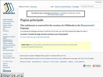 rm.wikibooks.org