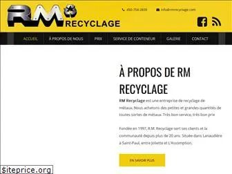 rmrecyclage.com