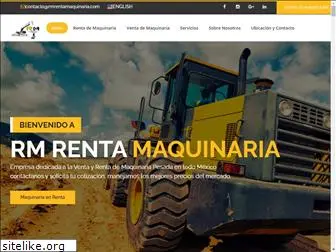 rmrentamaquinaria.com