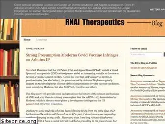 rnaitherapeutics.blogspot.com