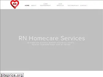 rnhomecareservices.com