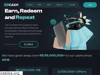 Rocashcom Earn Free Robux By Watching Videos An