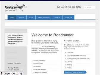 roadrunnermailing.com