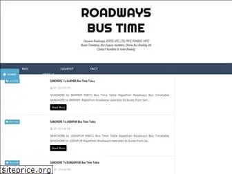 roadwaysbustime.com