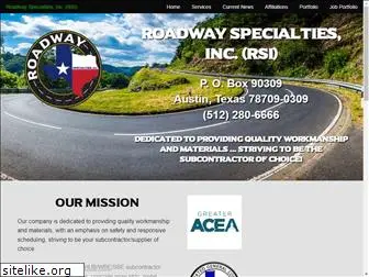 roadwayspecialties.com
