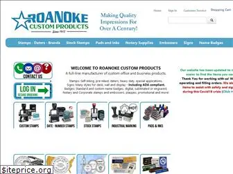 roanokecustomproducts.com